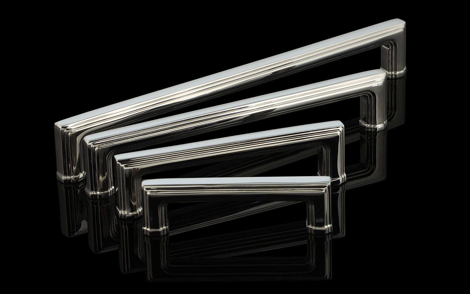 luxury bright chrome cabinet pulls kitchen bathroom hardware from grandeur