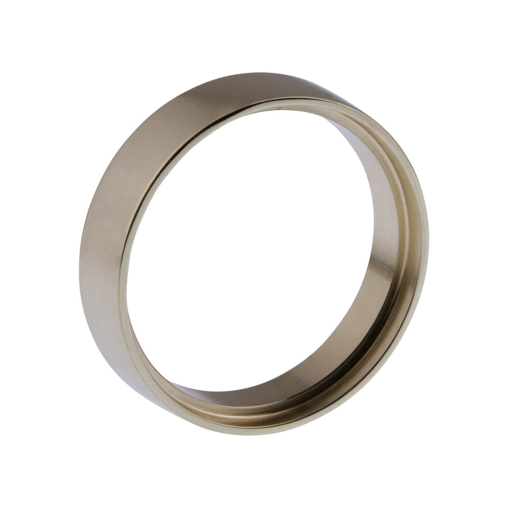 Spin Ring in Polished Nickel