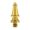 2.2mm Steeple Finial in Polished Brass