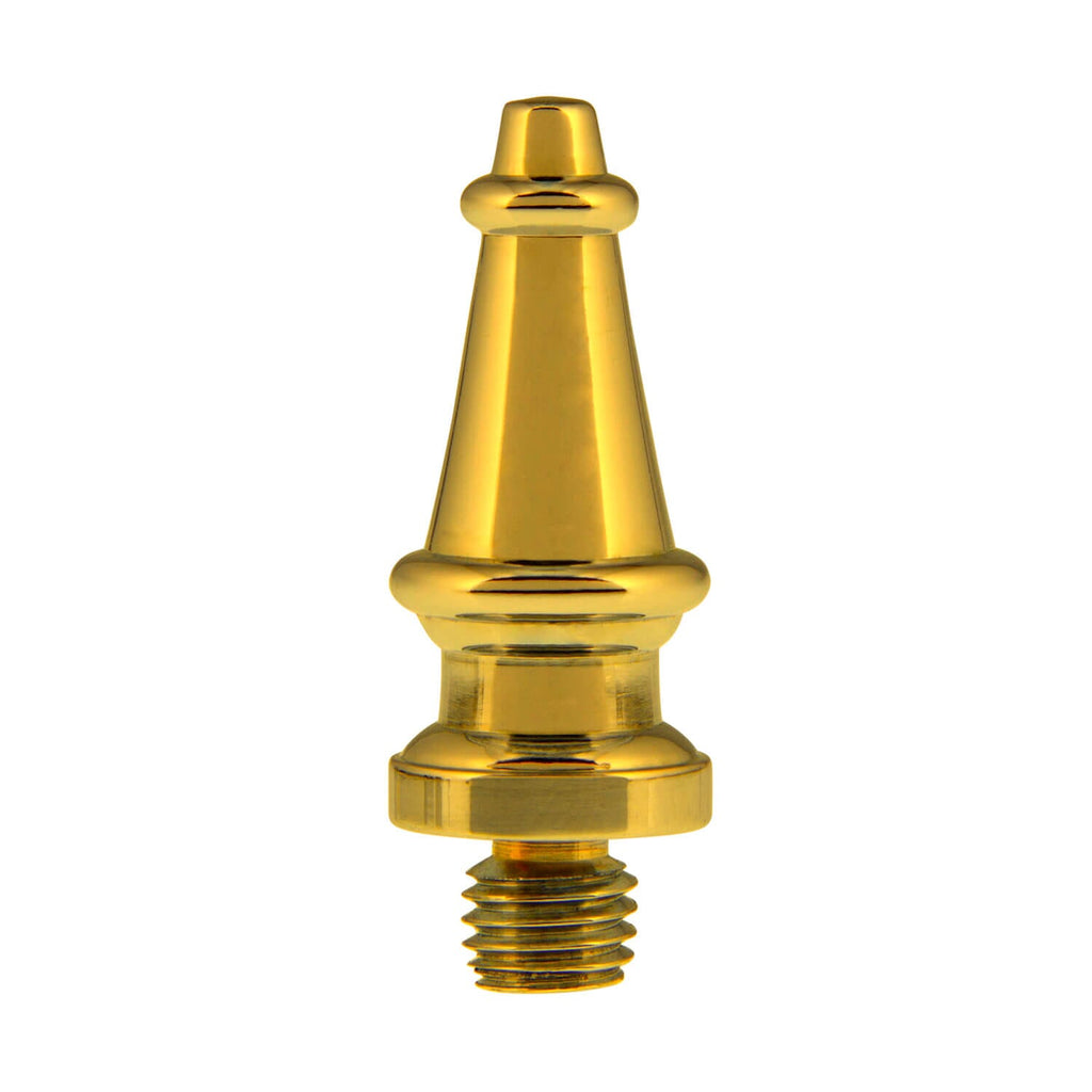 2.2mm Steeple Finial in Unlacquered Brass