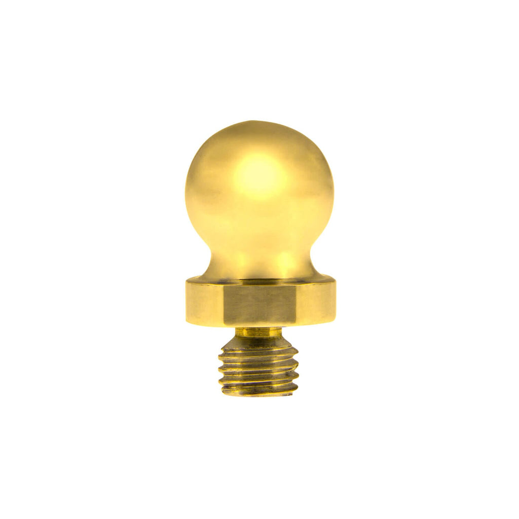 2.2mm Ball Finial in Unlacquered Brass