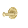 Circulaire Rosette with Georgetown Lever in Satin Brass