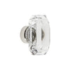 Baguette Clear Crystal 1-3/4" Cabinet Knob in Polished Nickel