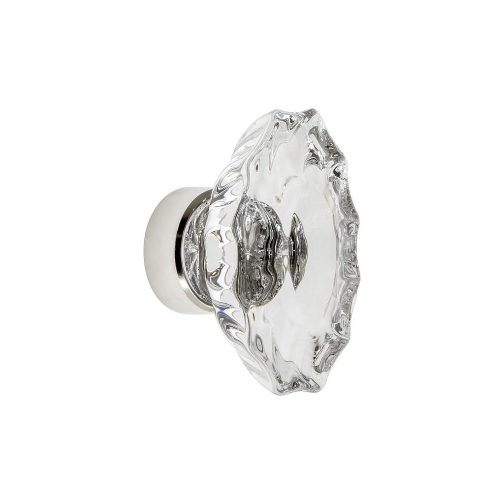 Biarritz Crystal 1-3/4" Cabinet Knob in Polished Nickel