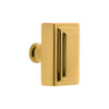 Carré 1-3/4” Cabinet Knob in Lifetime Brass