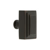 Carré 1-3/4” Cabinet Knob in Timeless Bronze