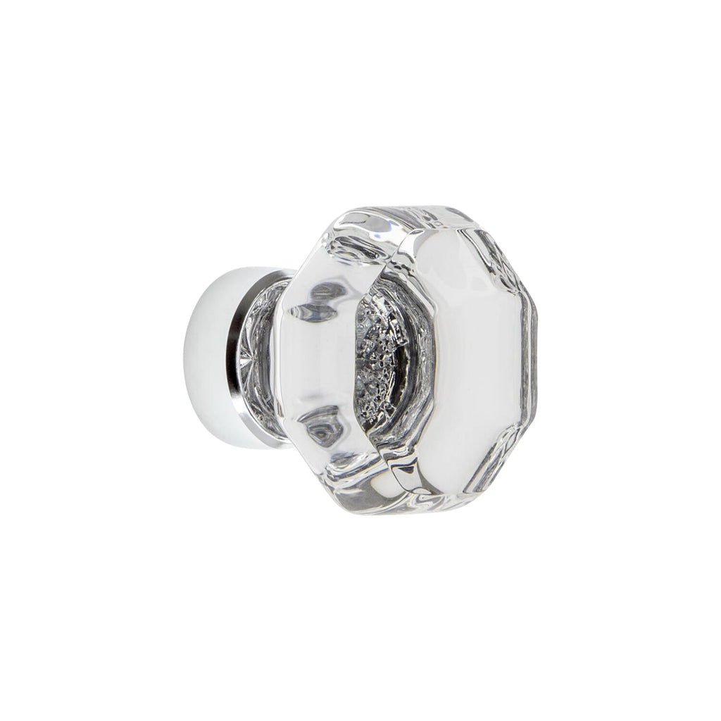 Chambord Crystal 1-3/8" Cabinet Knob in Bright Chrome