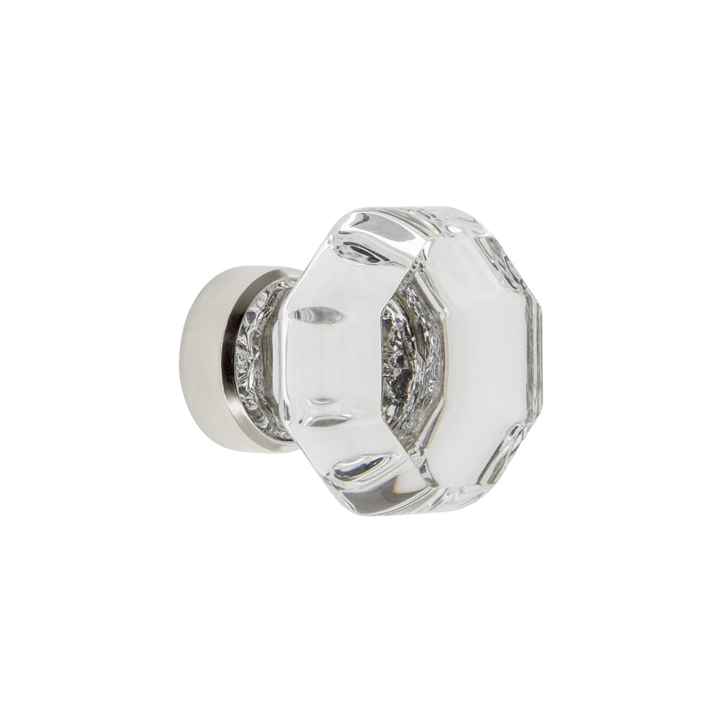 Chambord Crystal 1-3/8" Cabinet Knob in Polished Nickel