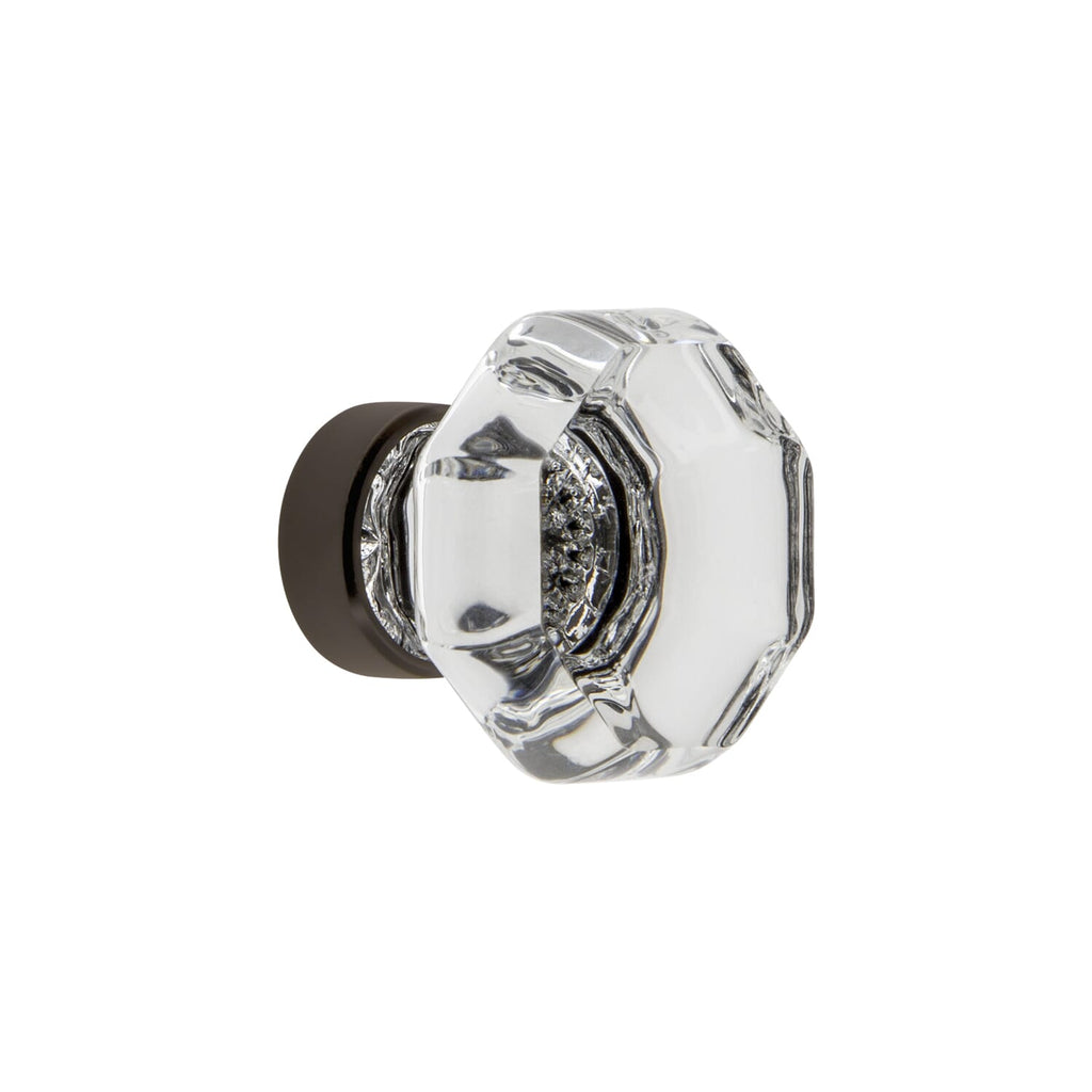 Chambord Crystal 1-3/8" Cabinet Knob in Timeless Bronze