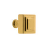 Carré 1-1/4” Square Cabinet Knob in Lifetime Brass