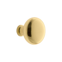 Fifth Avenue Cabinet Knob in Polished Brass