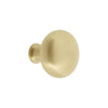 Fifth Avenue 1-3/8” Cabinet Knob in Satin Brass