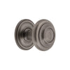 Circulaire 1-3/8” Cabinet Knob with Georgetown Rosette in Antique Pewter