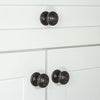 Circulaire 1-3/8” Cabinet Knob with Georgetown Rosette in Timeless Bronze