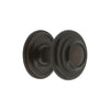 Circulaire 1-3/8” Cabinet Knob with Georgetown Rosette in Timeless Bronze