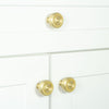 Soleil 1-3/8” Cabinet Knob in Satin Brass