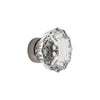 Versailles Crystal 1-3/8" Cabinet Knob in Antique Pewter