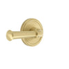 Georgetown Rosette with Georgetown Lever in Satin Brass