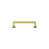 Geneva 4" Brass Handle Pull on center in Polished Brass