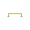 Geneva 4" Brass Handle Pull on center in Satin Brass