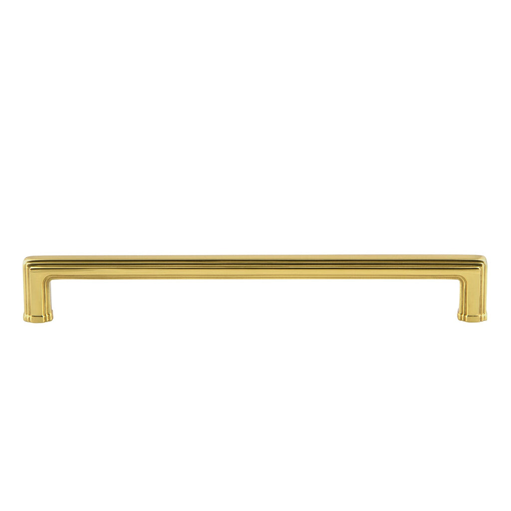 Carré 8" Brass Handle Pull Polished Brass