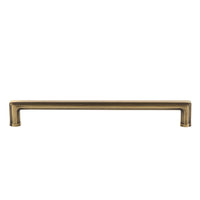 Carré 8 Brass Handle Pull in Vintage Brass