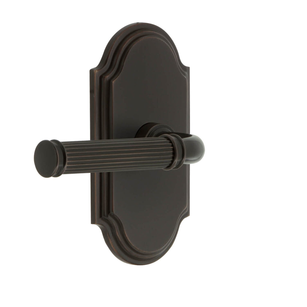 Arc Short Plate with Soleil Lever in Timeless Bronze