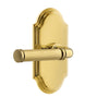 Arc Short Plate with Soleil Lever in Lifetime Brass