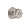Circulaire Rosette with Bouton Knob in Satin Nickel