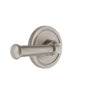 Circulaire Rosette with Georgetown Lever in Satin Nickel