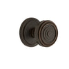 Circulaire Rosette with Soleil Knob in Timeless Bronze