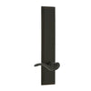 Carré Tall Plate with Bellagio Lever in Timeless Bronze