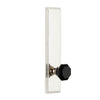 Carré Tall Plate with Lyon Knob in Polished Nickel
