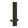 Carré Tall Plate with Newport Lever in Timeless Bronze