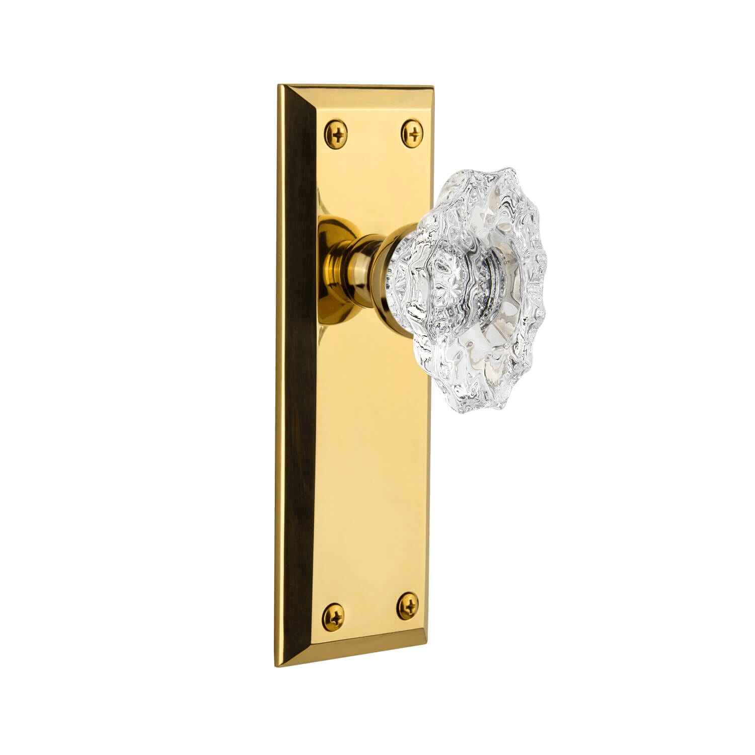 Door Lock Knob Passage Antique Brass