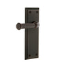Fifth Avenue Long Plate with Georgetown Lever in Timeless Bronze
