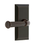 Fifth Avenue Short Plate with Georgetown Lever in Timeless Bronze