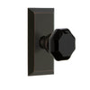 Fifth Avenue Short Plate with Lyon Knob in Timeless Bronze