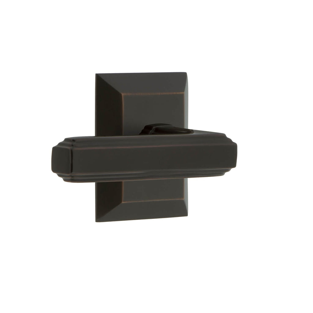 Fifth Avenue Square Rosette with Carré Lever in Timeless Bronze