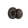 Georgetown Rosette with Fifth Avenue Knob in Timeless Bronze