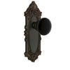 Grande Victorian Long Plate with Coventry Knob in Timeless Bronze