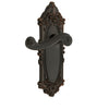 Grande Victorian Long Plate with Newport Lever in Timeless Bronze