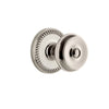 Newport Rosette with Bouton Knob in Polished Nickel