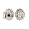 Newport Single Cylinder Deadbolt in Polished Nickel