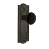 Parthenon Long Plate with Coventry Knob in Timeless Bronze