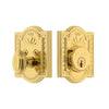 Parthenon Single Cylinder Deadbolt in Lifetime Brass